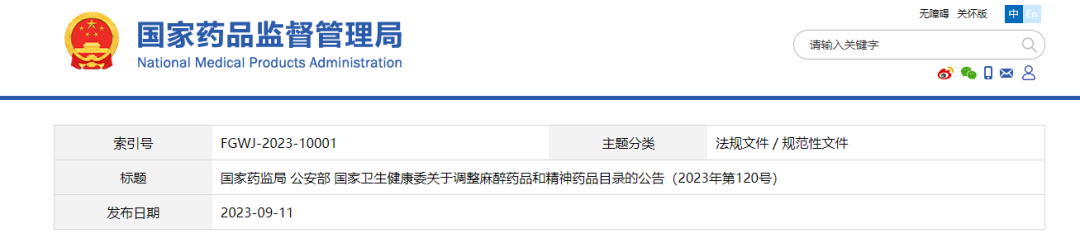 依托咪酯列入第二类精神药品目录！依托咪酯检测，势在必行